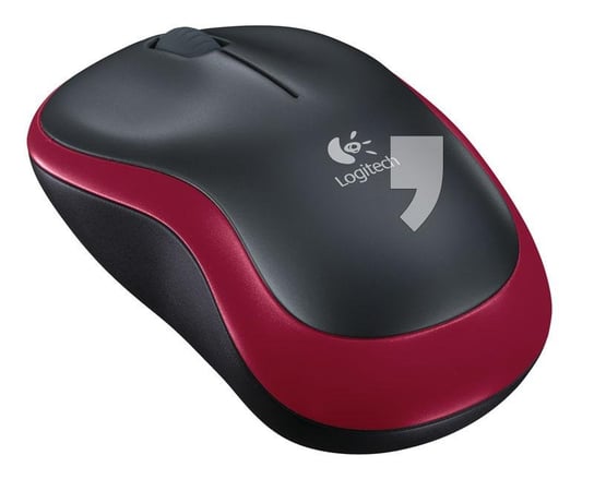 Logitech M185 Wireless red mysz Logitech