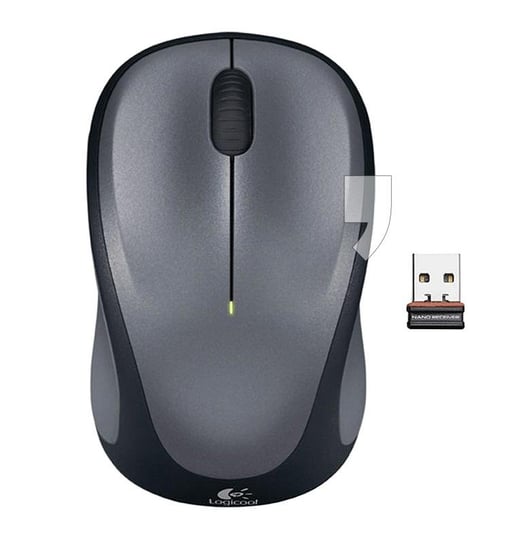 Logitech M235 mysz srebrno-czarna Logitech