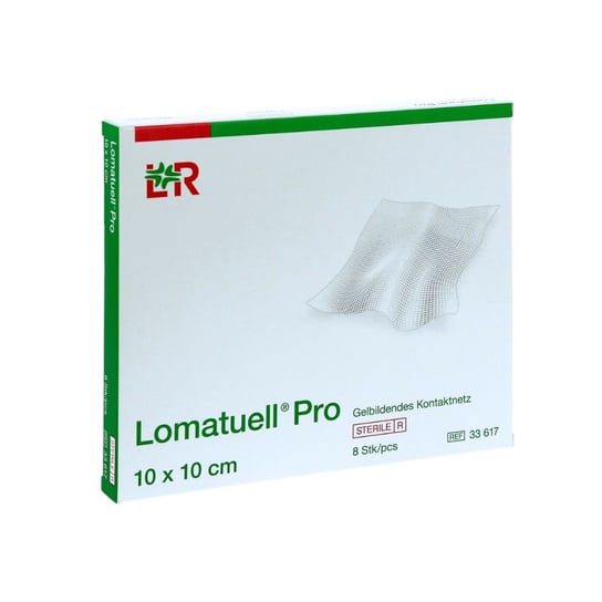 Lohmann & Rauscher, Lomatuell Pro, Opatrunek kontaktowy z warstwą hydrokoloidową 10 x 10, 1szt. Lohmann & Rauscher