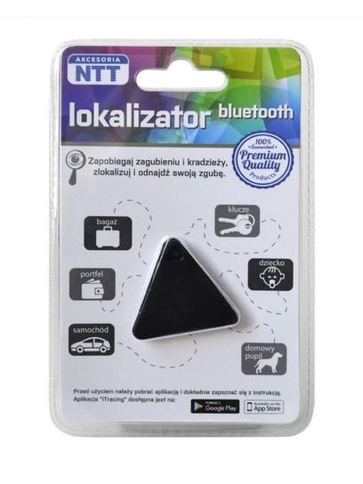 LOKALIZATOR bluetooth NTT ACBT001BK, typ trójkąt, czarny NTT
