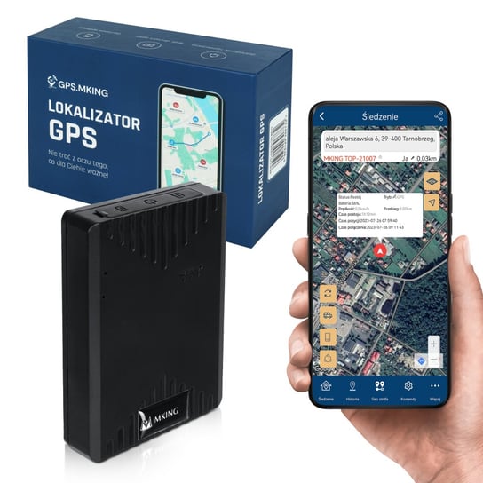 Lokalizator GPS 35 DNI 2G+4G BEZ ABONAMENTU MAGNES ŚLEDZENIE PODSŁUCH MK6B MKING GPS