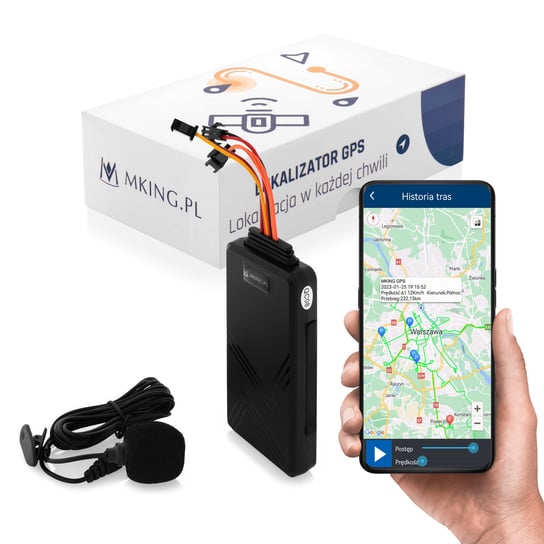 Lokalizator GPS PODSŁUCH ODCIĘCIE PALIWA MK01 Inny producent