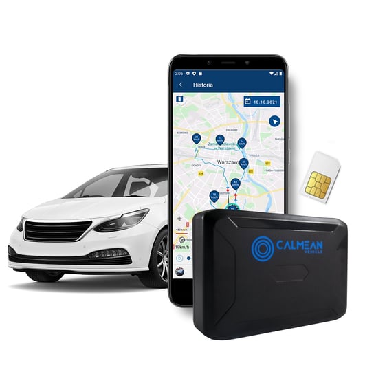 Lokalizator GPS Samochodu 120dni SIM CALMEAN Vehicle Battery Big CALMEAN