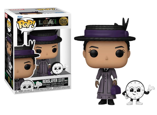 Funko Pop! Loki – Renslayer & Miss Minutes – Figurine Vinyle 2-en-1, Cadeau Collector Pour Fans Marvel