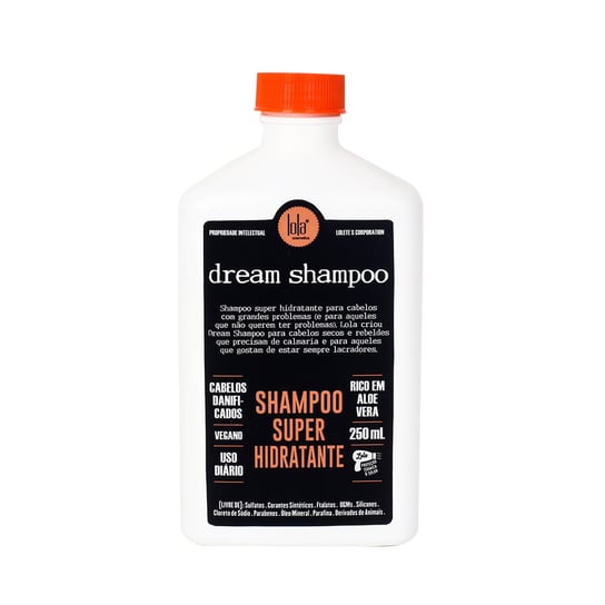 Lola Cosmetics, Dream Shampoo Super Hidratante, Nawilżający szampon do włosów, 250 ml Lola Cosmetics