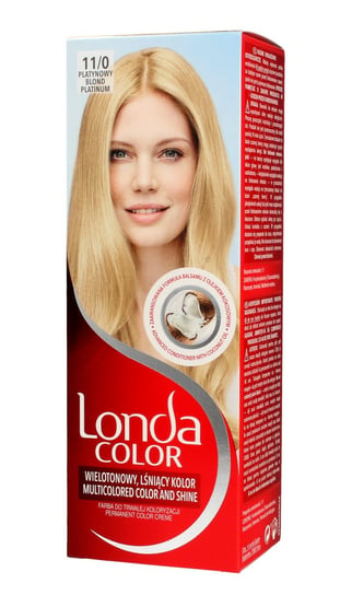 Londa, Color Cream, farba do włosów 11/0 platynowy blond Londa