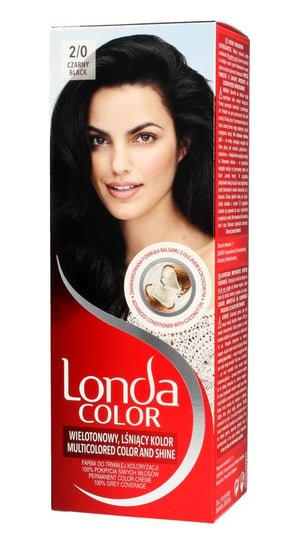 Londa, Color Cream, farba do włosów 2/0 czarny Londa