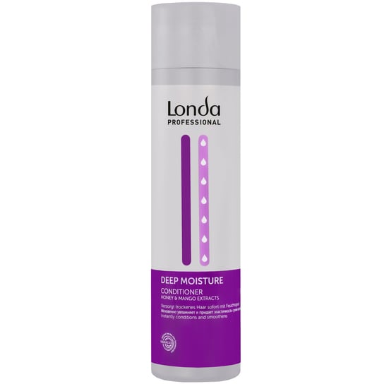 Londa, Deep Moisture Conditioner Intensywnie Nawilżająca Odżywka Do Włosów Suchych, Olej Z Mango I Miód, 250 ml Londa