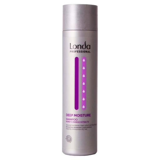 Londa Deep Moisture Szampon nawilżający do włosów przesuszonych 250ml ułatwia rozczesywanie, chroni, nadaje połysk Londa