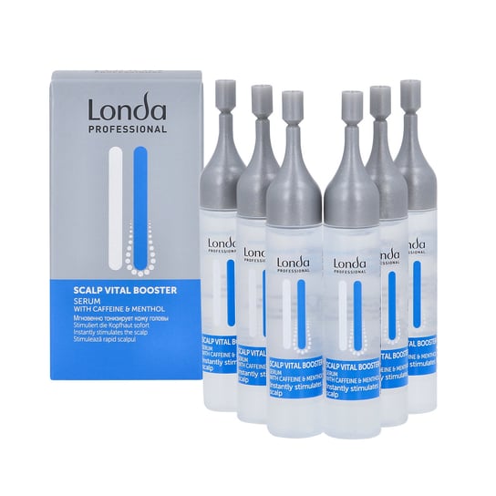 LONDA SCALP VITAL BOOSTER WZMACNIAJĄCE SERUM STYMULUJĄCE SKÓRĘ GŁOWY 6X9ML Londa