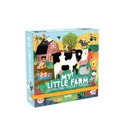 Londji, puzzle, Kieszonkowe Dla Dzieci Moja Mała Farma, 24 el. Londji