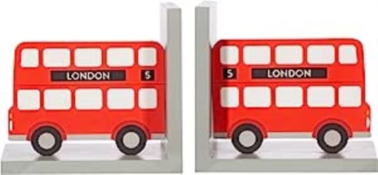 London Bus Bookends SASS & BELLE