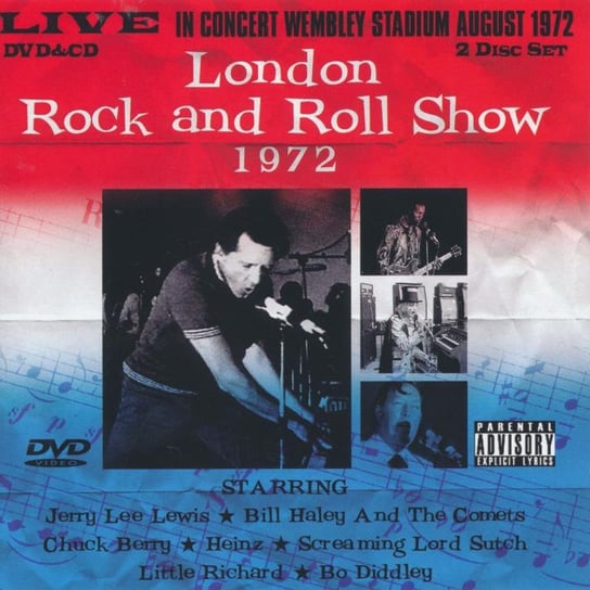 London Rock And Roll Show Definitive Collection DVD+CD Lewis Jerry Lee, Berry Chuck, Screaming Lord Sutch, Little Richard, Diddley Bo, Bill Haley & His Comets