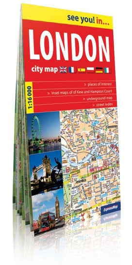 Londyn. City Map 1:16 000 Opracowanie zbiorowe