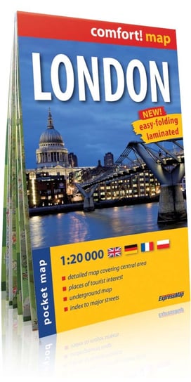 Londyn. Plan miasta 1:20 000 Opracowanie zbiorowe