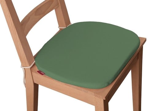 Loneta Siedzisko Bartek na krzesło, butelkowa zieleń, 40x37x2,5 cm Dekoria