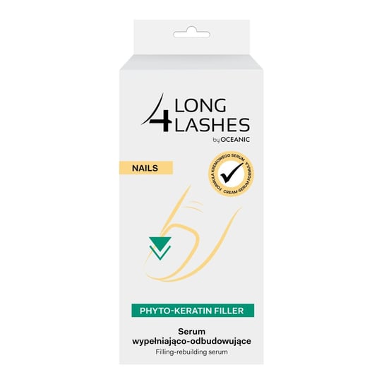 Long 4 Lashes, Nails, serum wypełniająco-odbudowujące do paznokci, 10 ml Long 4 Lashes