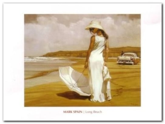 Long Beach plakat obraz 80x60cm Wizard+Genius