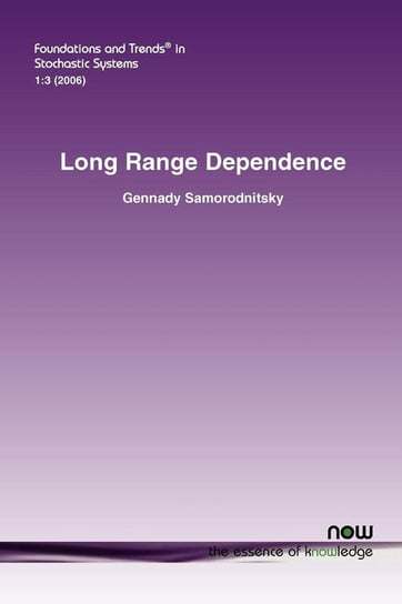 Long Range Dependence Samorodnitsky Gennady
