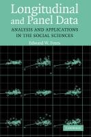 Longitudinal and Panel Data: Analysis and Applications in the Social Sciences Frees Edward W.
