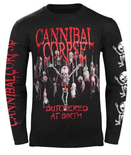 longsleeve CANNIBAL CORPSE - BUTCHERED AT BIRTH BABY-L Pozostali producenci