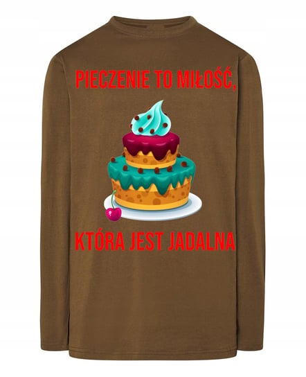 Longsleeve dla Cukiernika Pieczenie To Miłość r.XS Inna marka