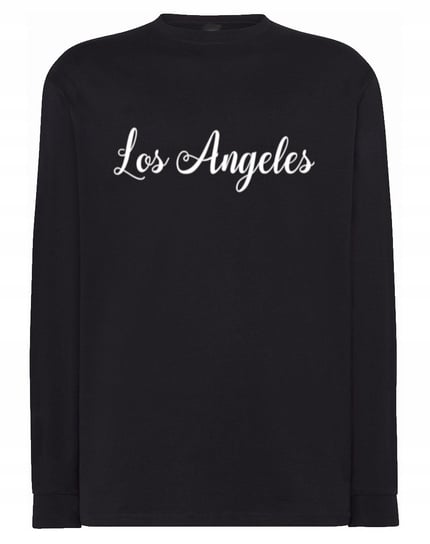 Longsleeve fajny nadruk napis LOS ANGELES r.L Inna marka