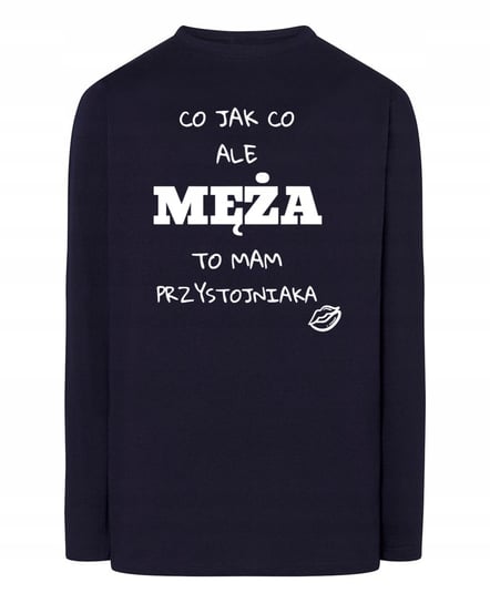 Longsleeve męski dla Niego Męża Mąż Przystojniak r.L Inna marka