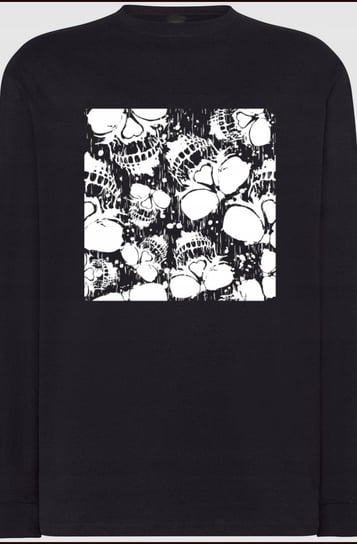 Longsleeve męski nadruk Czaszki Modny Rozm.4XL Inna marka