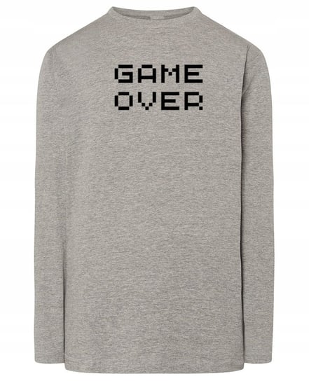 Longsleeve męski nadruk GAME OVER r.3XL Inna marka