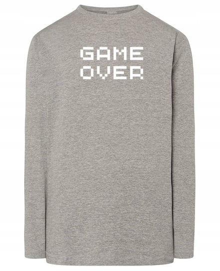 Longsleeve męski nadruk GAME OVER r.M Inna marka