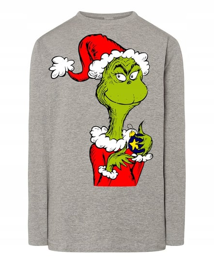 Longsleeve męski nadruk Grinch Święta Rozm.5XL Inna marka