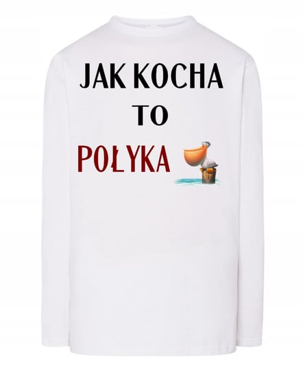 Longsleeve męski nadruk Jak Kocha Rozm.4XL Inna marka