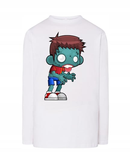 Longsleeve męski nadruk kolorowy ZOMBIE r.3XL Inna marka