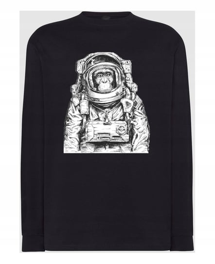 Longsleeve męski nadruk Małpa Astronauta r.4XL Inna marka