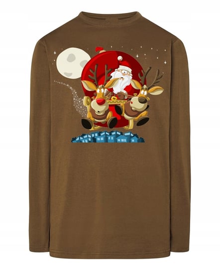 Longsleeve męski nadruk Mikołaj Rozm.S Inna marka