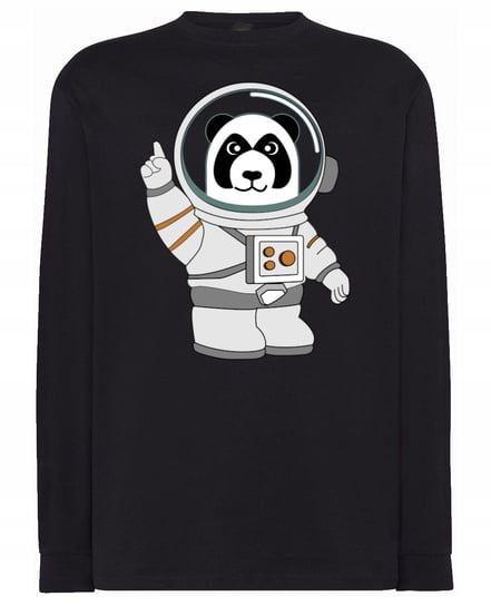 Longsleeve męski nadruk Panda Astronauta r.5XL Inna marka