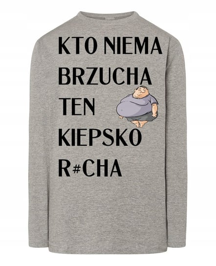 Longsleeve męski nadruk Śmieszny Rozm.S Inna marka