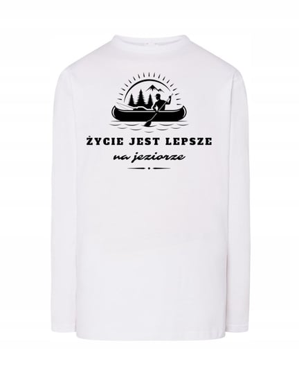 Longsleeve męski nadruk Życie na JEZIORZE r.XXL Inna marka