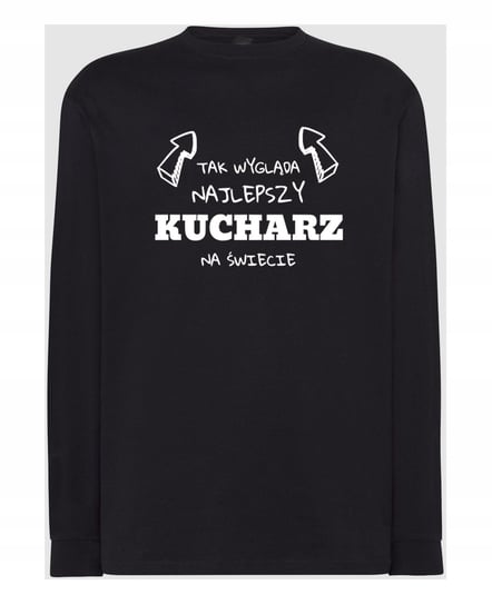 Longsleeve męski Prezent Tak wygląda Najlepszy KUCHARZ na Świecie S Inna marka