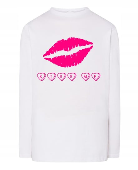 Longsleeve męski Usta KISS ME r.L Inna marka