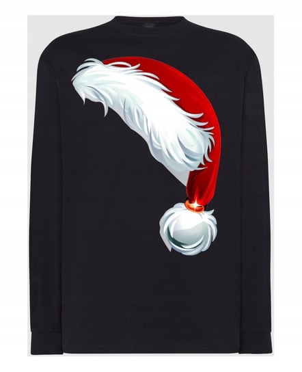 Longsleeve nadruk Czapka Mikołaja R.3XL Inna marka