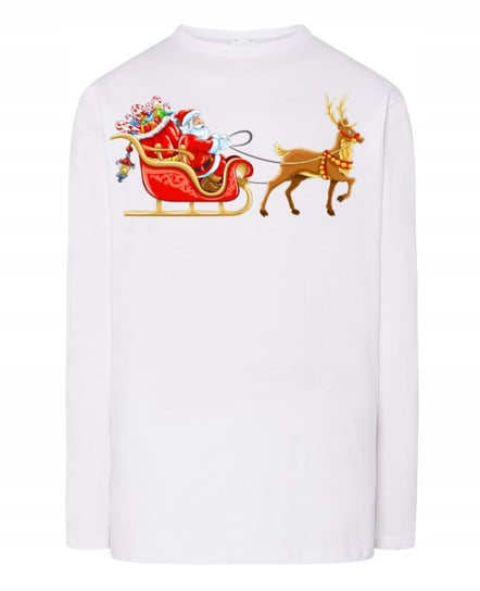 Longsleeve nadruk Mikołaj Sanie R.M Inna marka