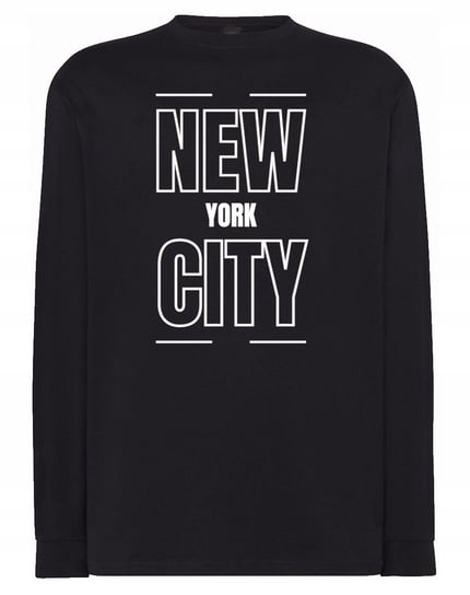 Longsleeve nadruk napis NOWY JORK NEW YORK r.XL Inna marka