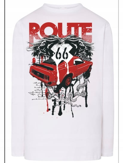 Longsleeve nadruk Route 66 Rozm.4XL Inna marka