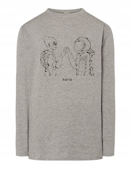 Longsleeve nadruk SPOTKANIE KOSMICI Hello r.M Inna marka