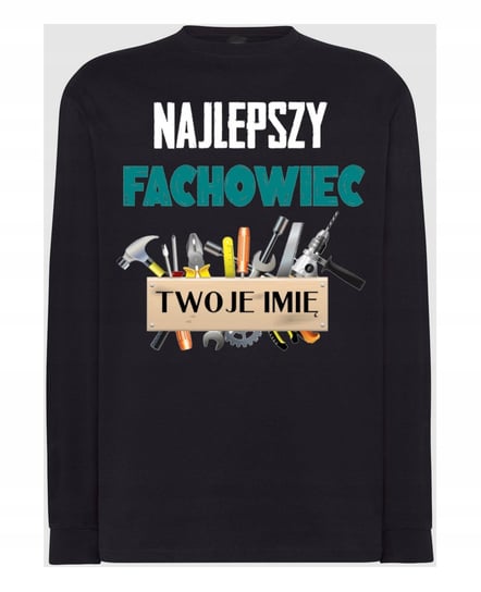 Longsleeve Najlepszy Fachowiec Twoje Imię r.XXL Inna marka