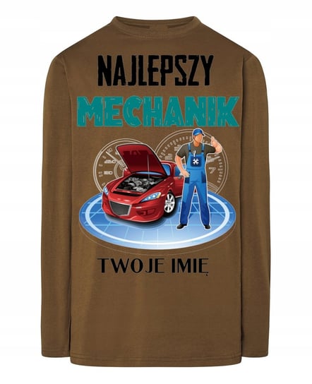 Longsleeve Najlepszy Mechanik Imię 3XL Inna marka