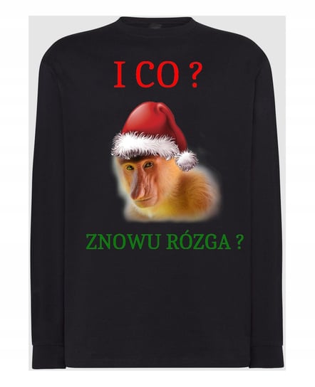 Longsleeve nosacz I co znowu rózga ? Świąteczny Nosacz r.XL Inna marka