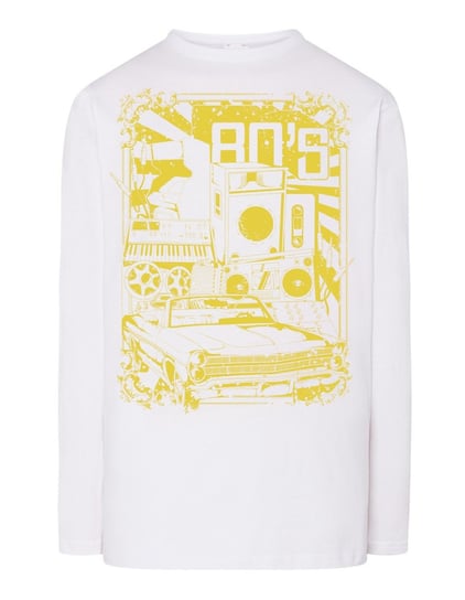 Longsleeve RETRO nadruk lata 80te 80s r.XXL Inna marka